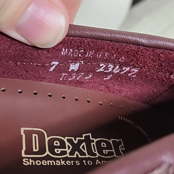 Dexter Leather Wedge Kilt Loafers Womens Size 7 - Picture 12 of 13